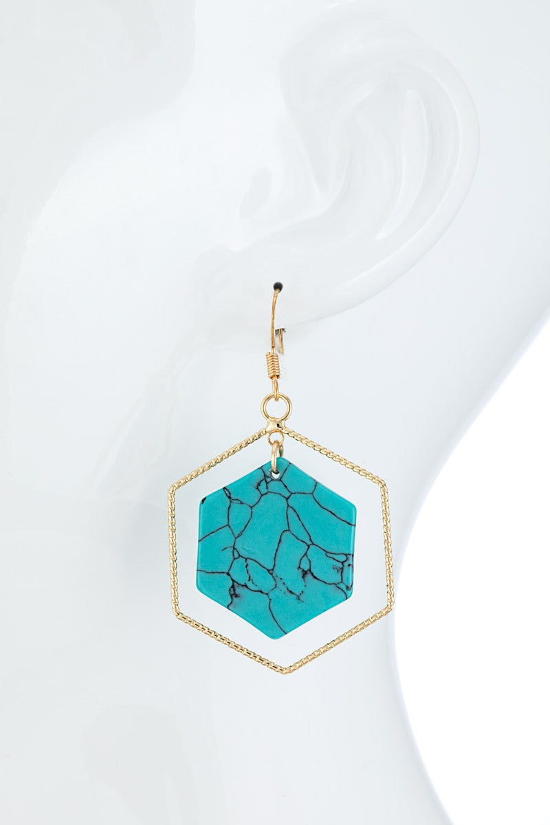 Turquoise Earrings  - TL16