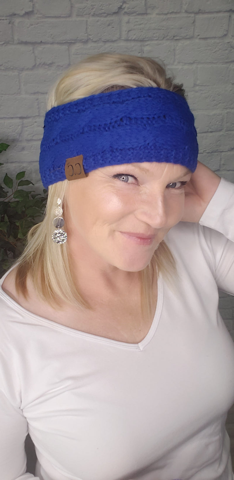 Exclusive Knit Headband  |  Royal Blue