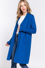 Must Have Cardigan  |  Teal Blue