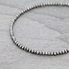 TL-84  Navajo Pearl Choker Necklace   |  4mm