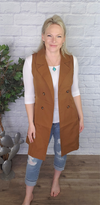 Darnell Double Breasted Trench Vest