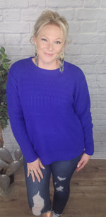 Korwyn Comfort Sweater   |   Bright Blue